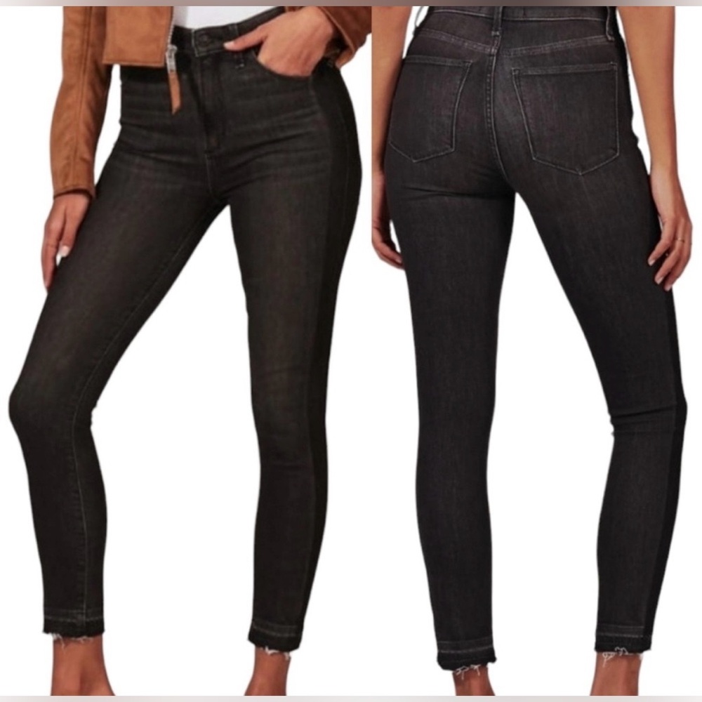 EUC Women’s Abercrombie & Fitch Curve Love High Rise Super Skinny Ankle Jeans!